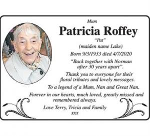 Patricia Roffey