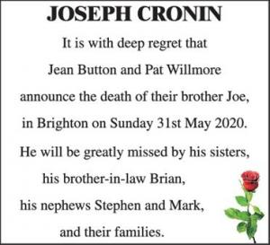 JOSEPH CRONIN