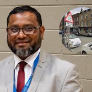 Cllr Maium Talukdar stepped in to help after the incident in Leman Street