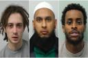 Some of the east London offenders who were jailed in June
