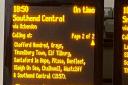 Passengers in east London couldn't believe their eyes as they waited for c2c trains