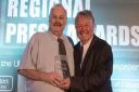 Dave Evans and Nick Ferrari at the Regional Press Awards