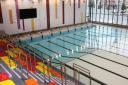 The swimming pool at Becontree Heath Leisure Centre