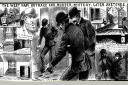 Murder scene in West Ham... depicted in Victorian penny dreadful press