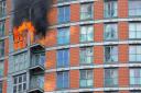 Eighth floor dramatic blaze at New Providence Wharf on May 7 that spread rapidly to ninth and 10th floors.