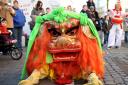 A traditional lion dance is among the activities taking place to celebrate Chinese New Year. Picture: David Mirzoeff