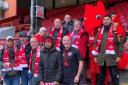 Leyton Orient hosted locals from the Seaman's Rest, which welcomes homeless men, at their Boxing Day match (pic Emdad Rahman)