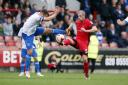 Leyton Orient defender Alan Dunne in action (pic: Simon O'Connor).