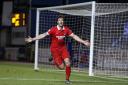 Leyton Orient forward Ollie Palmer celebrates after finding the net (pic: Simon O'Connor).