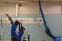 Volleyball action from UEL's Sportsdock (pic Will Ashby)