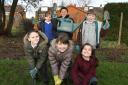 Pupils at Coppice Primary School are ready to go green