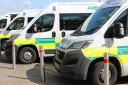 The new fleet of ambulances for outpatients