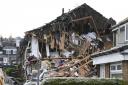 A house was destroyed in the blast (Lesley Martin/PA)