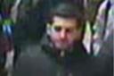 Police wish to speak to this man after racially aggravated assault in Stratford Station