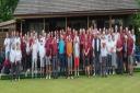 Datchworth and West Sussex Bowls Club get together after their match. Picture: DATCHWORTH BC