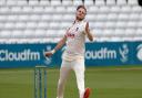 Sam Cook in bowling action for Essex during Essex CCC vs Warwickshire CCC, LV Insurance County Championship Group 1 Cricket at The Cloudfm County Ground on 23rd May 2021