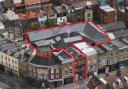 Aerial shot of proposed Time Out Market at 106 Commercial Street. Picture: JEREMY FREEDMAN