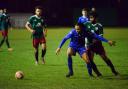 Action from Sporting Bengal's Essex Senior League clash with Walthamstow (pic Tim Edwards)