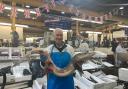 Mike Eglin has worked at historic Billingsgate fish market for a number of years
