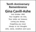 Gina Cavill-Ashe
