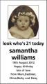 samantha williams