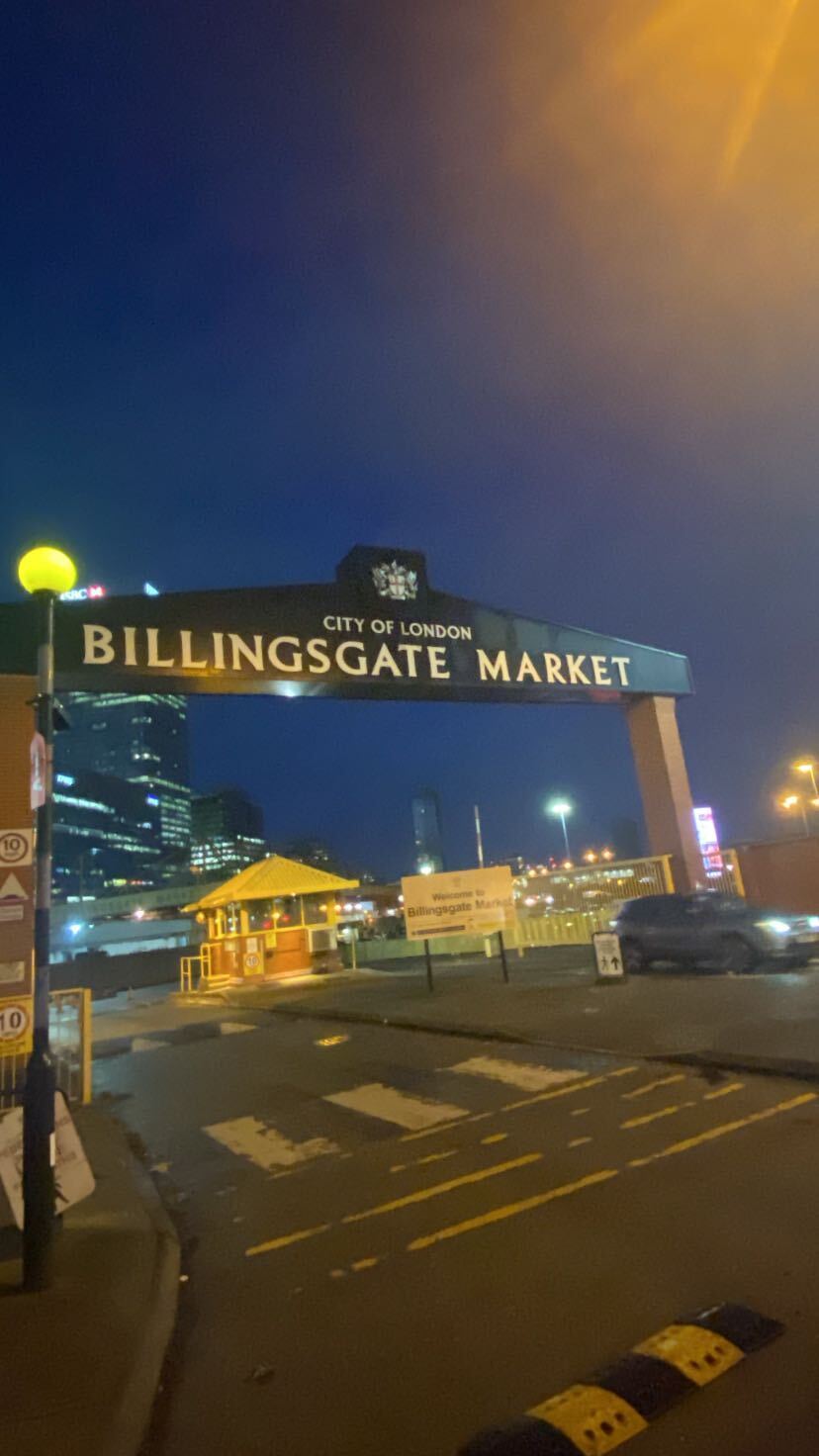 Billingsgate Market has operated in Canary Wharf, East London since the early 1980s Credit: Ruby Gregory 