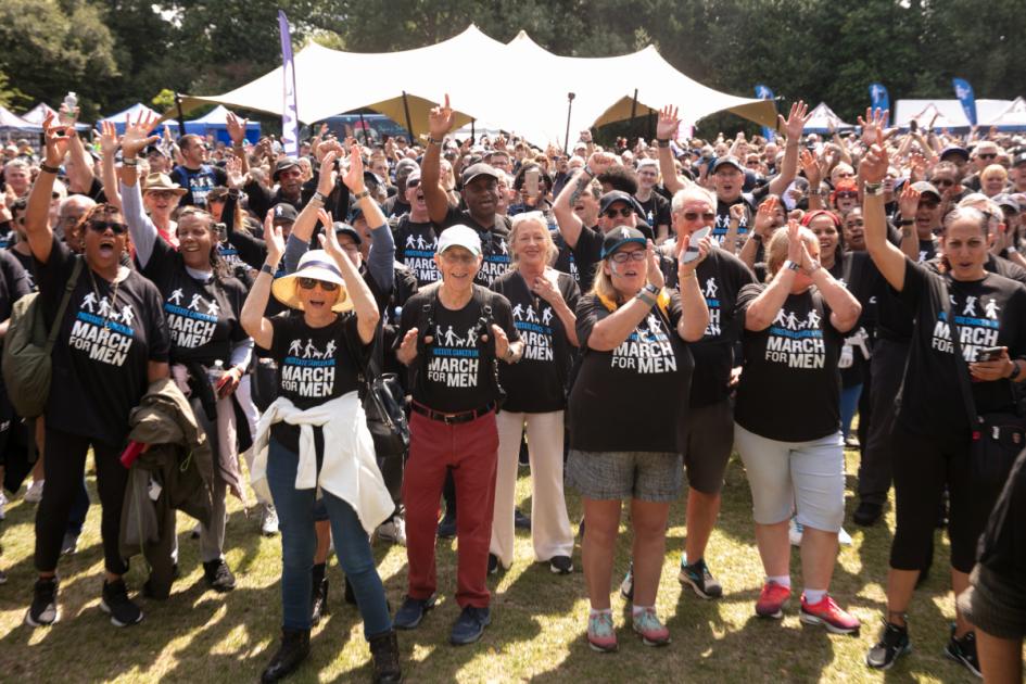Prostate Cancer UK’s March for Men enjoys more success
