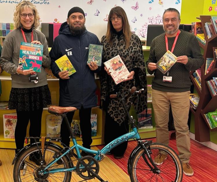 Bookbike founder shares 20,000th book after Covid launch
