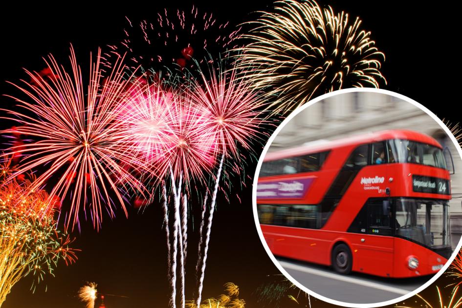 New Year’s Eve London night bus timetable changes