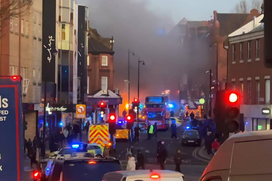 TFL to investigate double decker bus fire in Wimbledon
