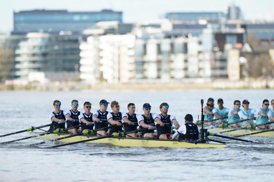 Rower criticises ‘poo in the water’ after Thames Boat Race