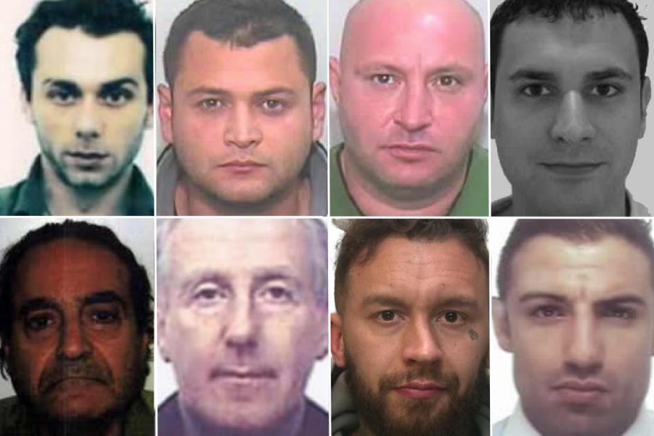National Crime Agency’s most wanted men with links London