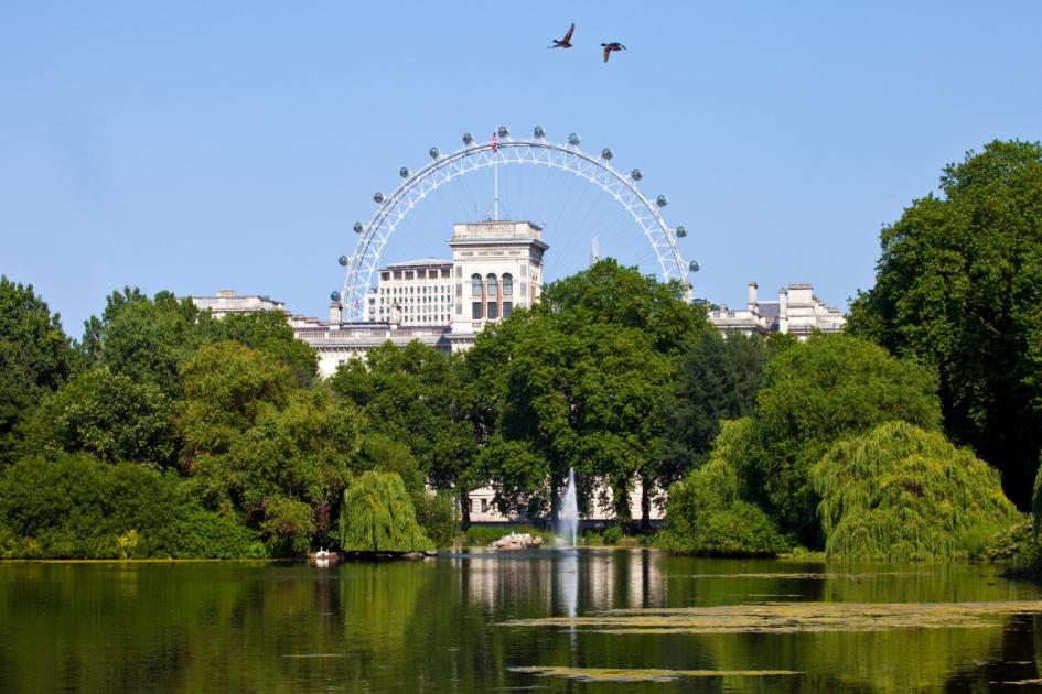 London is officially one of the UK’s greenest regions
