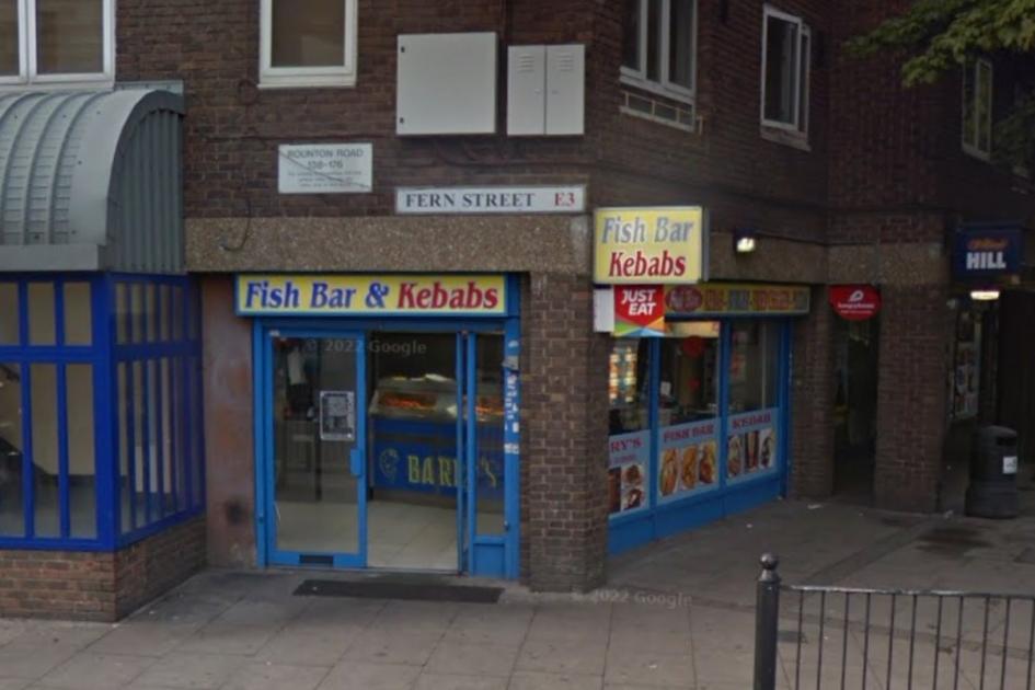 Barry’s Fish Bar, Bromley-by-Bow ‘has improved hygiene’