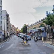 Police were called to Poplar High Street shortly after 7pm on Monday