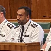 Hackney and Tower Hamlets borough commander Marcus Barnett (left), who is moving on to help bring the Met out of special measures