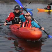 Kids can enjoy a range of watersports at Fairlop Waters Country Park