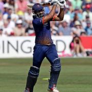 Varun Chopra hits four runs for Essex (pic Gavin Ellis/TGS Photo)