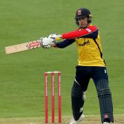 Adam Wheater of Essex hits out during Kent Spitfires vs Essex Eagles, Vitality Blast T20 Cricket at the Spitfire Ground on 20th June 2021