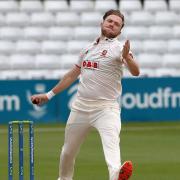 Sam Cook in bowling action for Essex during Essex CCC vs Warwickshire CCC, LV Insurance County Championship Group 1 Cricket at The Cloudfm County Ground on 23rd May 2021