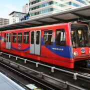 Members of the RMT union working on the DLR are set to strike over the London Marathon weekend. Picture: DLR
