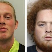 Essex Police have released images of George Goddard - left - and Joe Jobson - right - who they wish to speak to in connection with an aggravated burglary in Ongar