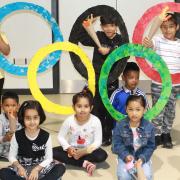 Children have been taking part in an 'Olympics' in Poplar.