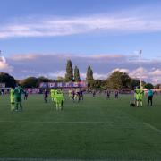 Leyton Orient in pre-season action against Dulwich Hamlet at Champion Hill