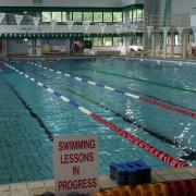 St George's Pool... but no swimming lessons in progress since it was shut in 2020 during Covid emergency
