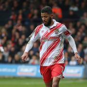 New Leyton Orient manager Jobi McAnuff in action for Stevenage.