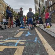Parents, teachers and pupils at Chisenhale Primary in Bow want to turn a stretch of the road outside the school into a pop-up playground.