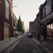 A visualisation of Woodseer Street with the new development on the left, as proposed in plans submitted by The Old Truman Brewery Ltd. Picture: The Old Truman Brewery Ltd