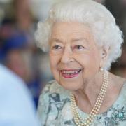 Queen Elizabeth II during a visit to officially open the new building at Thames Hospice, Maidenhead, on Friday July 15, 2022