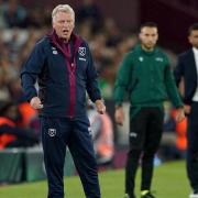 West Ham United manager David Moyes on the touchline during their UEFA Europa Conference League Group B match at the London Stadium